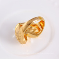 11508 Hot sale special ladies jewelry irregular shaped gold plated copper alloy finger ring